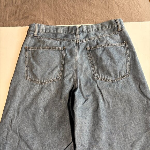 Rewash Lightweight Jeans Wide Leg High Rise Size 13/31 - Picture 5 of 9